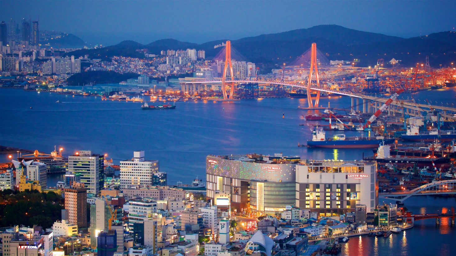 Imagem da cidade de Busan