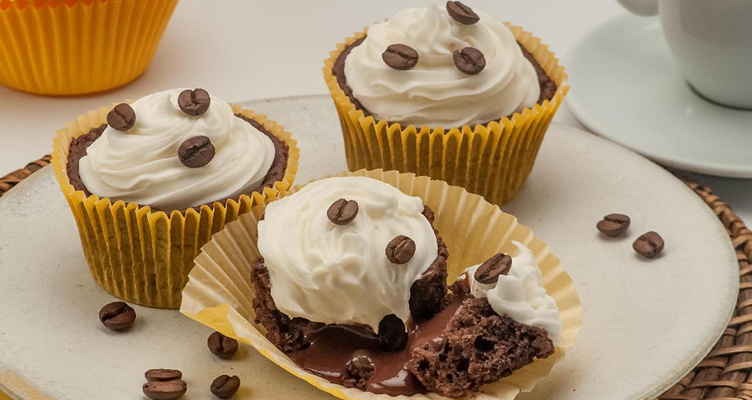 Imagem do Cupcake de café com chantilly